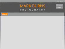 Tablet Screenshot of markburnsphoto.co.uk